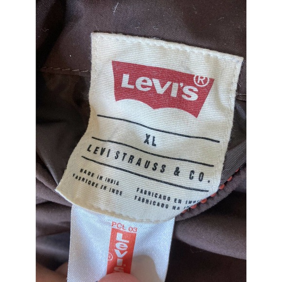 LEVI'S Men's Full Zip Reversible Vest XL - Picture 3 of 8